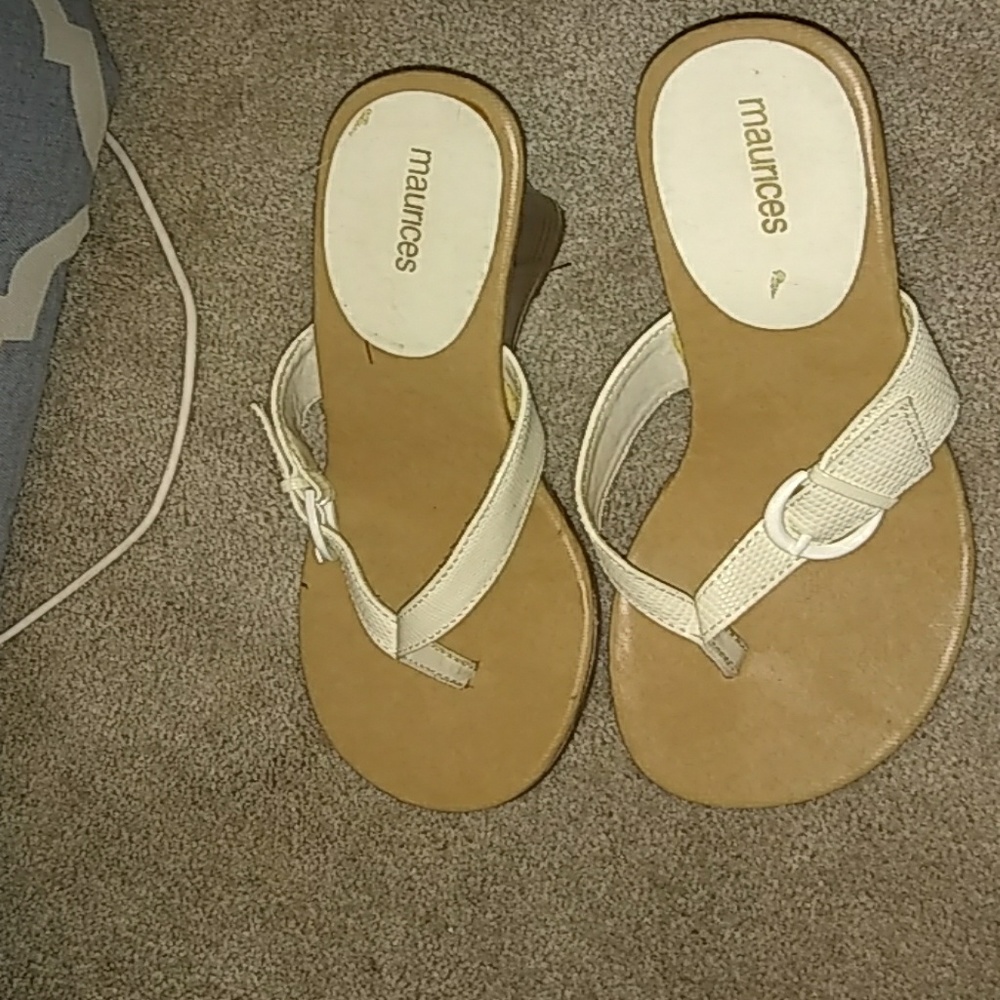 Flip flip wedge heels